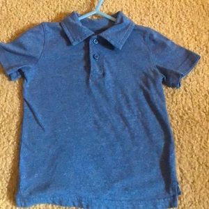 Blue boys polo
